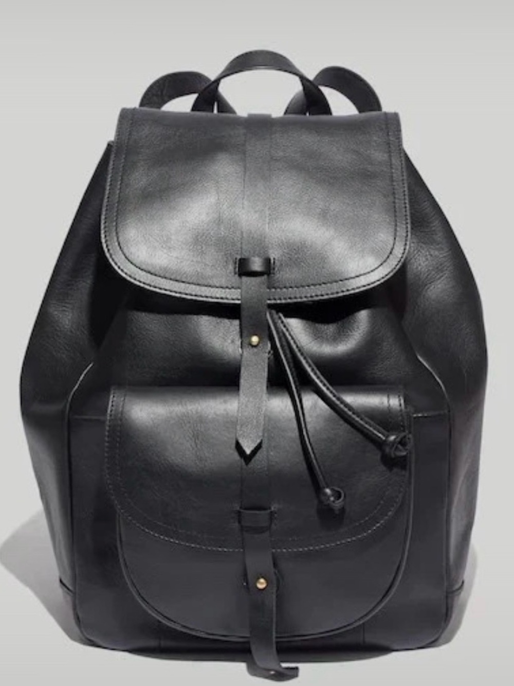 MADEWELL โthe transportโ leather rucksack